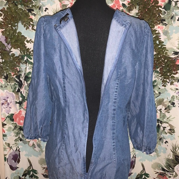 Ann Taylor | Denim Blouse - Picture 5 of 7